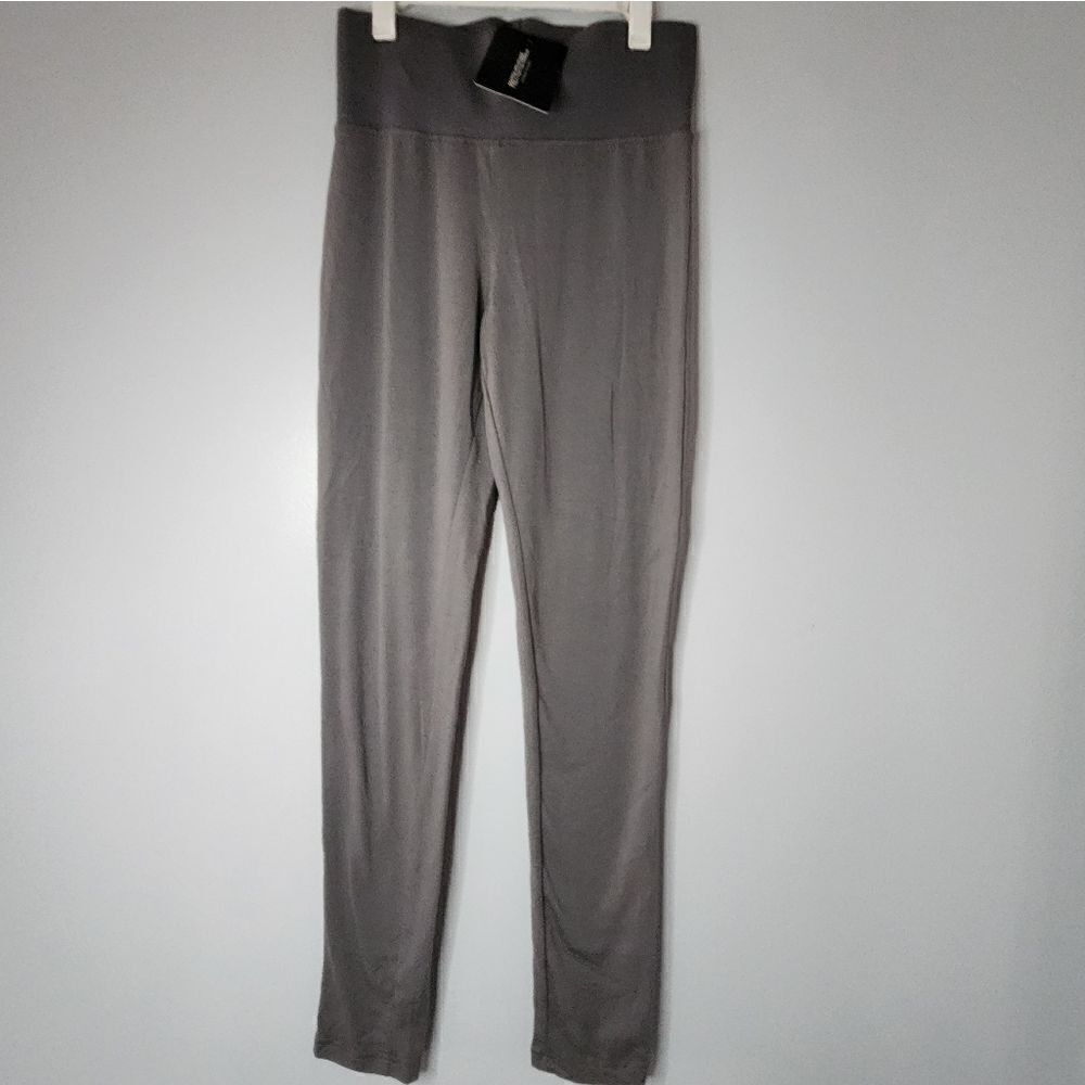 Pretty Little Thing Women Charcoal Size 6 Leggings Yoga Active Gym Workout NEW